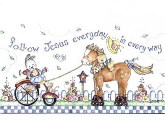 Follow Jesus Every Day | Obraz na stenu