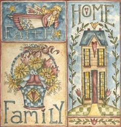Faith - Family - Home | Obraz na stenu
