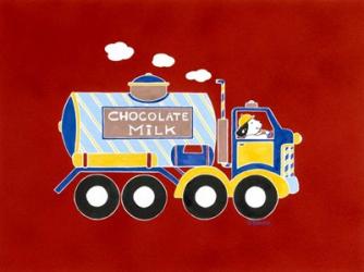 Chocolate Milk Truck | Obraz na stenu