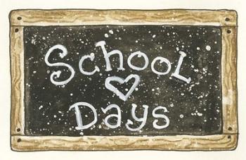 School Chalkboard | Obraz na stenu