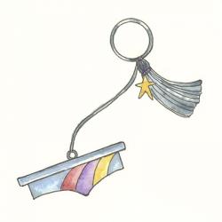 Graduate Keychain | Obraz na stenu