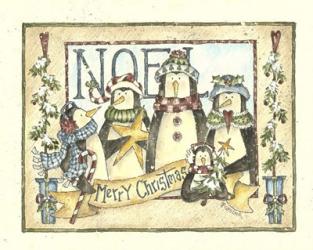 Noel - 4 Penguins | Obraz na stenu