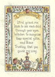 Teacher's Prayer 2 | Obraz na stenu