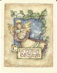 Christmas Blessings Angel | Obraz na stenu