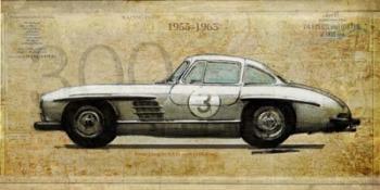 Mercedes 300SL | Obraz na stenu