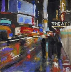 Broadway at Night | Obraz na stenu