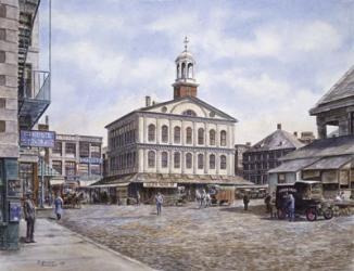 Faneuil Hall, c.1915 | Obraz na stenu