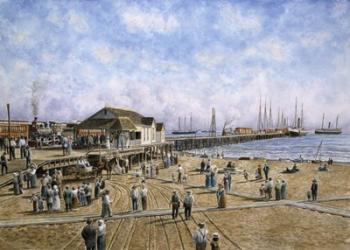 Mcfadden Wharf, CA, c.1900 | Obraz na stenu