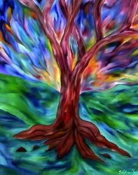 Chromatic Tree | Obraz na stenu