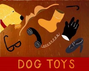 Dog Toys_Yellow | Obraz na stenu