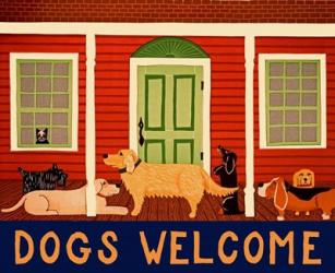 Dogs Welcome HSH II | Obraz na stenu