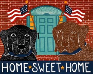 Home Sweet Home Black Choc | Obraz na stenu