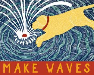 Make Waves Yellow Wbanner | Obraz na stenu