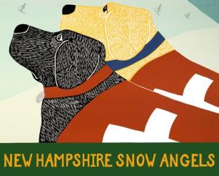 New Hampshire Snow Angels | Obraz na stenu