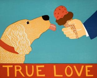 True Love Light Golden | Obraz na stenu