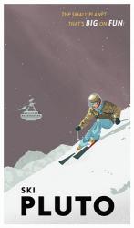 Ski Pluto | Obraz na stenu