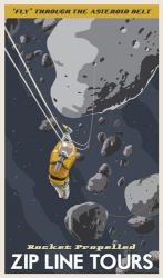 St-Space-06 Spacetravel Asteroids | Obraz na stenu