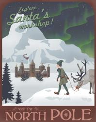 North Pole Christmas | Obraz na stenu