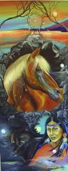 Spirit of Many Moons | Obraz na stenu