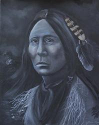 Chief Lone Bear | Obraz na stenu