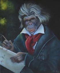 Master Monkey Beethoven | Obraz na stenu