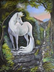 The Wise Unicorn | Obraz na stenu