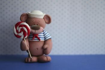 Bear Lollipop Sailor | Obraz na stenu