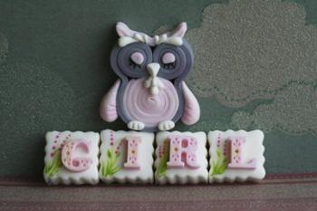 Owl Quilled Girl | Obraz na stenu