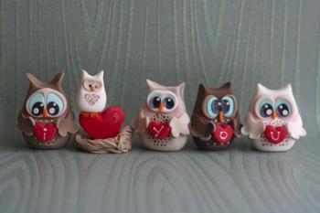 Owls I Love You | Obraz na stenu