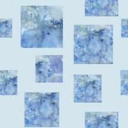 Square Pattern On Light Blue | Obraz na stenu