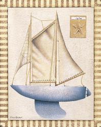 Blue Sailboat | Obraz na stenu