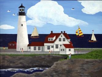 Portland Headlight | Obraz na stenu