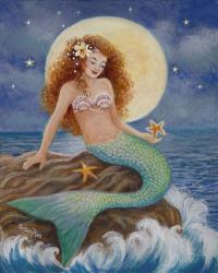 The Moon and the Mermaid | Obraz na stenu