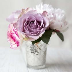 Lilac Rose Vase II | Obraz na stenu