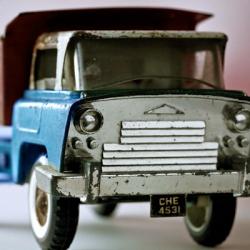 Blue Truck | Obraz na stenu