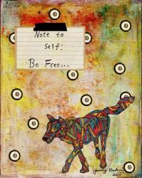 Note To Self - Be Free | Obraz na stenu