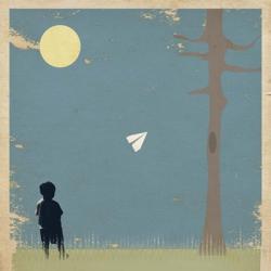 Paper Airplane | Obraz na stenu