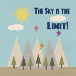 The Sky Is The Limit | Obraz na stenu