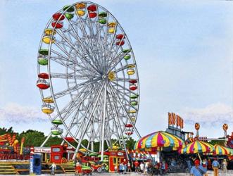 Ferris Wheel Erie County Fair, Hamburg Ny | Obraz na stenu