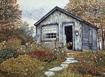 Flower Shed I, Arlington Vt | Obraz na stenu