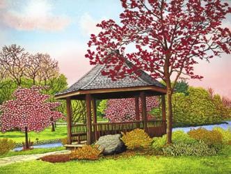 Green Lake Gazebo, Orchard Park, Ny | Obraz na stenu