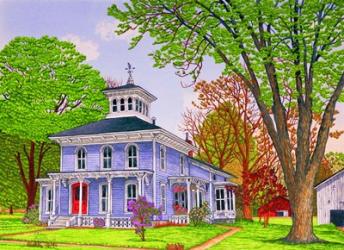 House Of The Red Door, Yorkshire Ny | Obraz na stenu