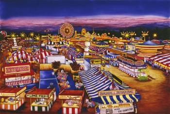 Nighttime On The Midway | Obraz na stenu