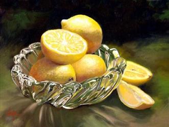 Lemon In Glass | Obraz na stenu
