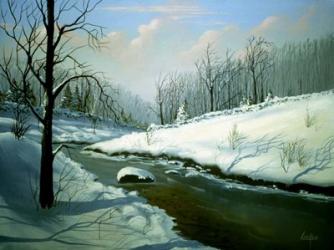 Winter Landscape 4 | Obraz na stenu