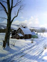 Winter Landscape 7 | Obraz na stenu