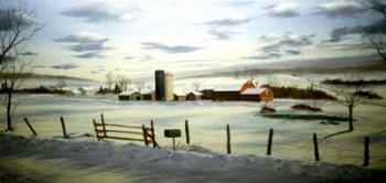 Winter Landscape 9 | Obraz na stenu