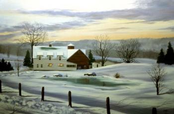 Winter Landscape 11 | Obraz na stenu