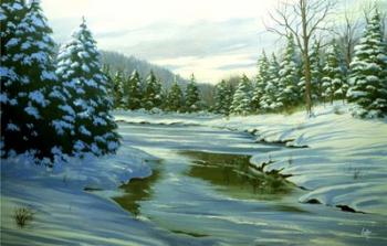 Winter Landscape 14 | Obraz na stenu