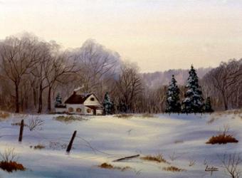 Winter Landscape 16 | Obraz na stenu